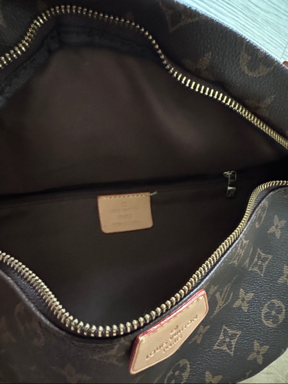 Brown Monogram Canvas Crossbody Belt Bag - Picture 5 of 5